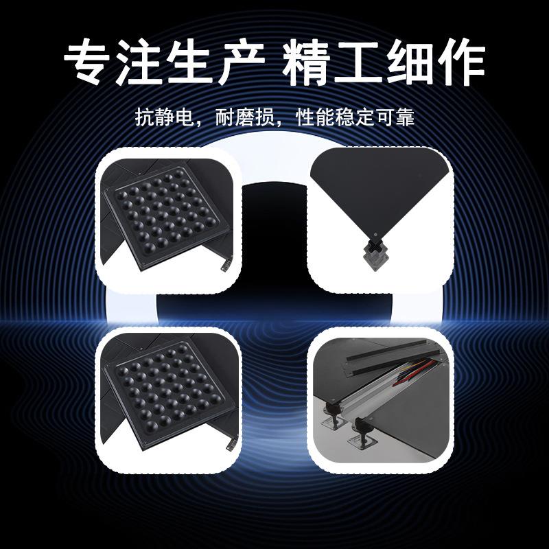 全钢OA网络地板办公楼机房线槽地板高架空活动网格智能防静电地板