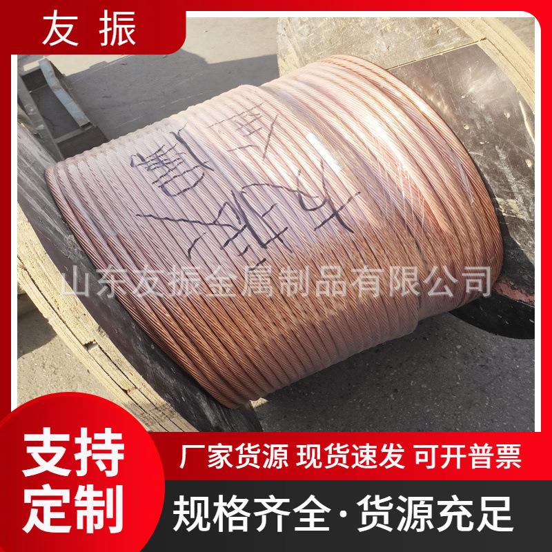 黄绿双色接地线 多股软铜绞线TJR-500至1200 接地硬铜绞线TJ-120