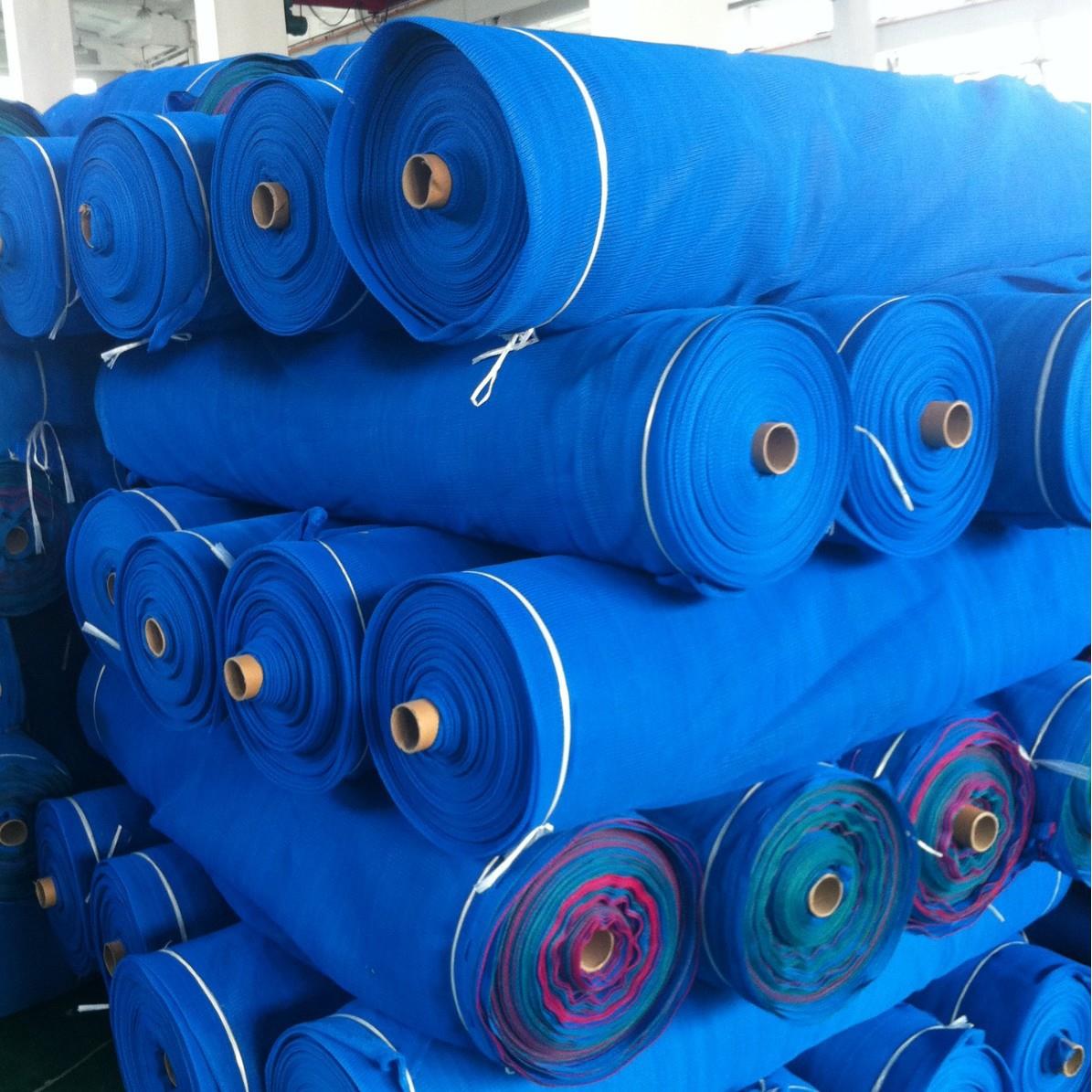 厂家全新HDPE材料蓝色建筑网密目网成卷安全网 阻燃+UV