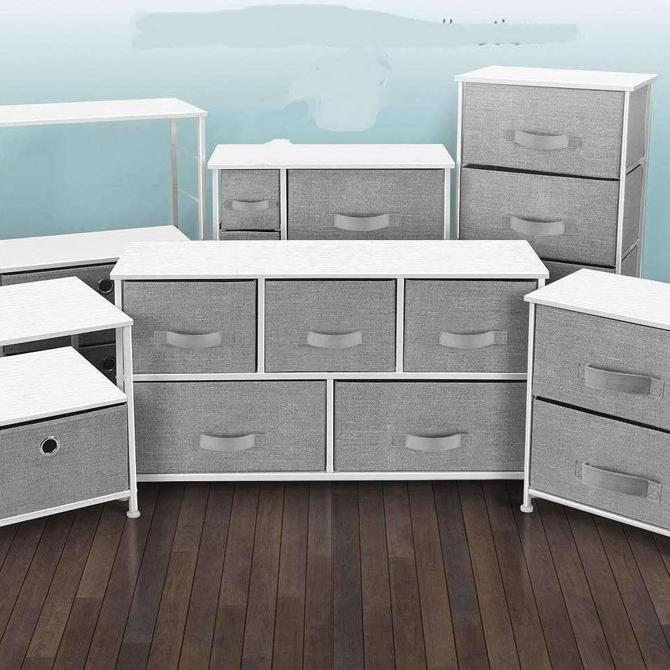 收纳柜家用床头收纳物品置物架布艺多功能整理衣物分类简易收纳柜