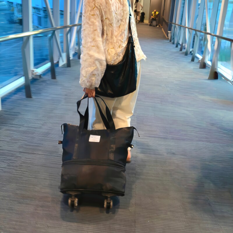 廉航作弊神器!旅行可拖拉旅行包大容量行李箱出差收纳包男女通用