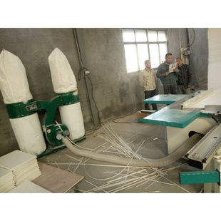 极速双筒布袋吸尘器木o工机械除尘器雕刻机开料机击沉器干粉搅拌