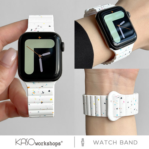 适用苹果s9手表iwatchs8磁吸表带