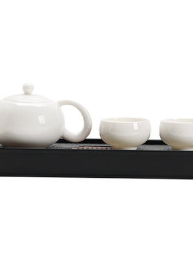 德化白瓷茶壶单壶家用功夫茶具