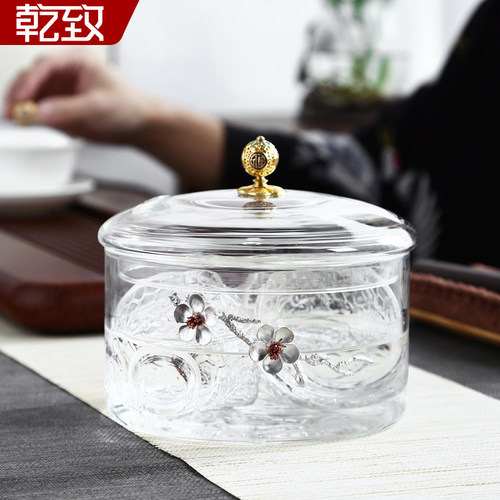 玻璃茶洗耐高温洗茶杯器皿消毒锅