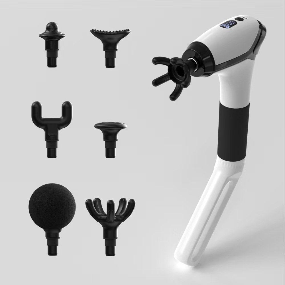 弯头筋膜枪电动按摩棒捶背加长筋膜锤背部敲击按摩锤长柄筋膜枪,个人护理/保健/按摩器材,按摩枪,淘宝优惠券,粉丝福利购,淘宝优惠卷