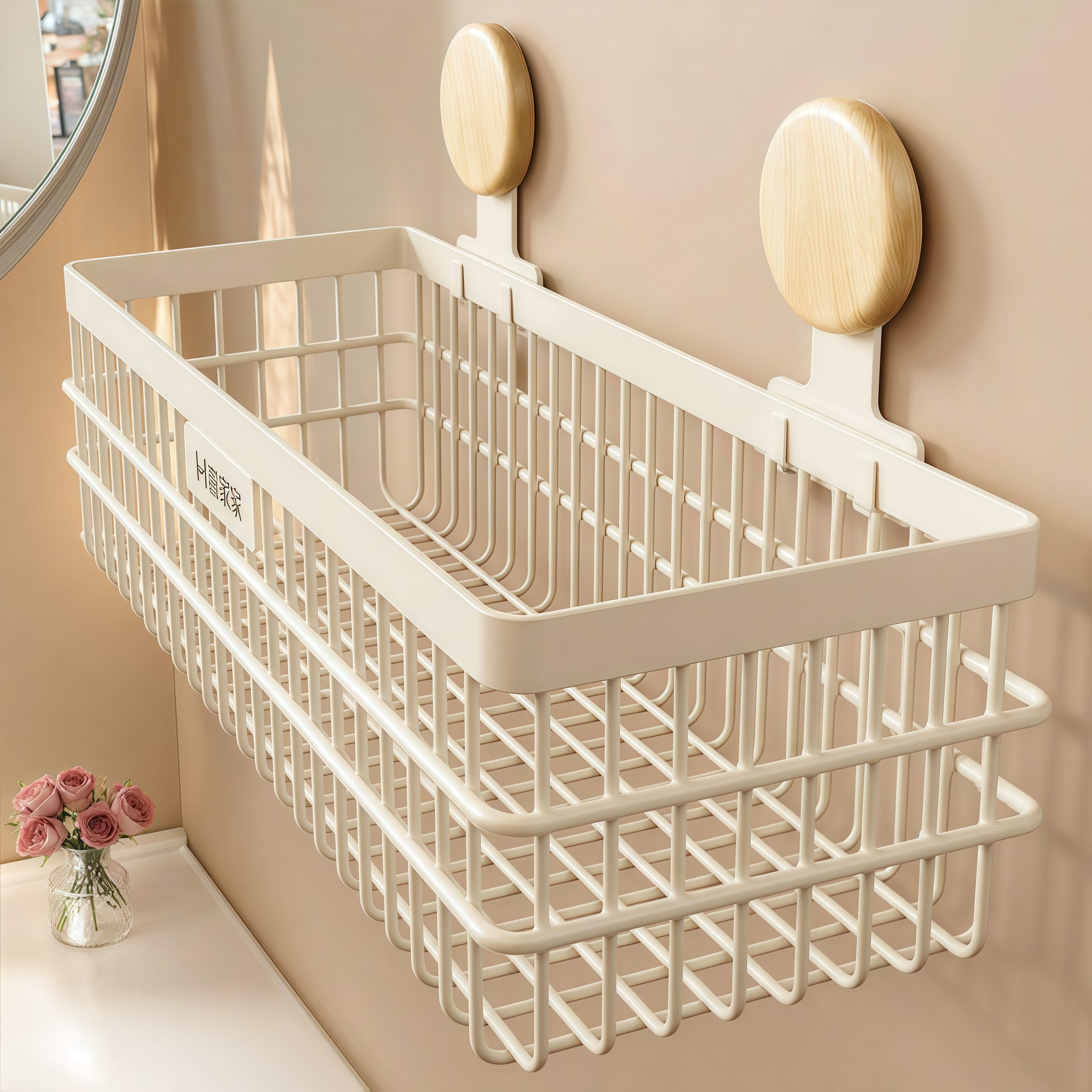 卫生间置物架洗手台免打孔壁挂式厕所洗漱台墙上收纳架浴室收纳篮,家庭/个人清洁工具,浴室角架/置物架,淘宝优惠券,粉丝福利购,淘宝优惠卷