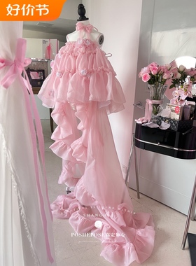 浅粉色“我在静安寺手缝花朵的日夜”现货