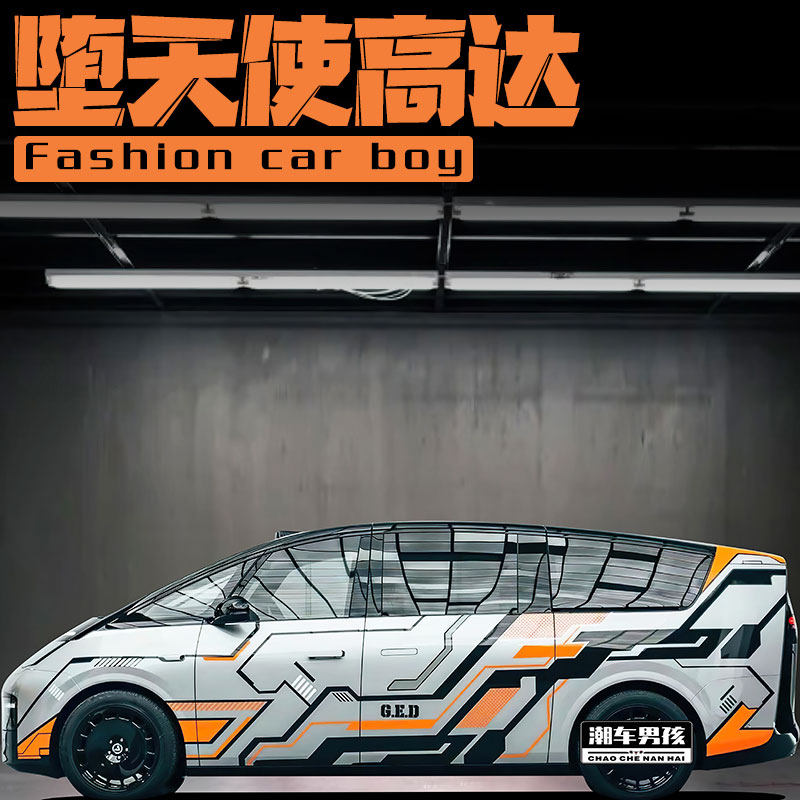 理想mega堕天使全车膜回头率100%