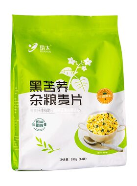 环太苦荞杂粮麦片老人早餐冲饮 东方燕麦纯代餐即食350克