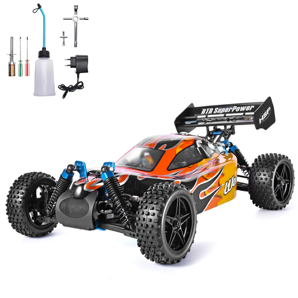 HSP RC Car 1:10 Scale 4wd Two Speed Off Road Buggy Nitro Gas