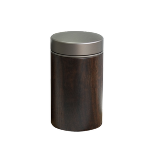 海风威黑檀木茶叶罐便携密封罐旅行储茶罐小号木质茶罐子精品高档