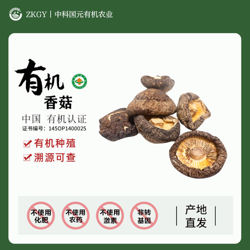 有机香菇®干货菌菇煲汤东北大兴安岭野生金钱菇蘑菇特产100G