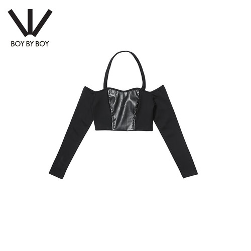 boybyboy针织长袖T恤秋冬
