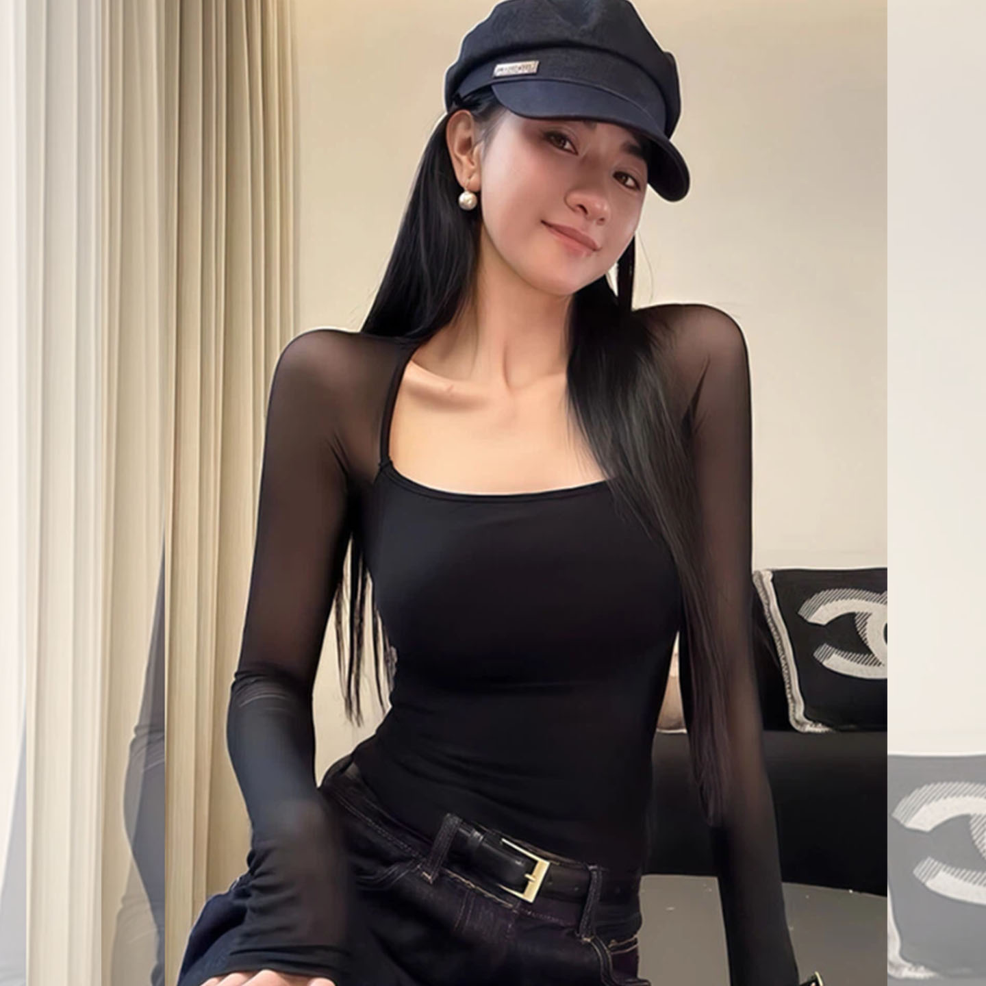 【送运费险】抖音爆款纯欲上衣女