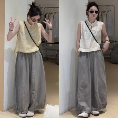 【送运费险】抖音爆款盘扣上衣女