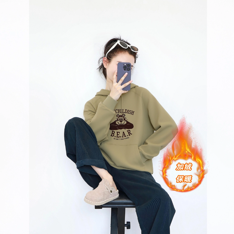 【送运费险】抖音爆款连帽卫衣女