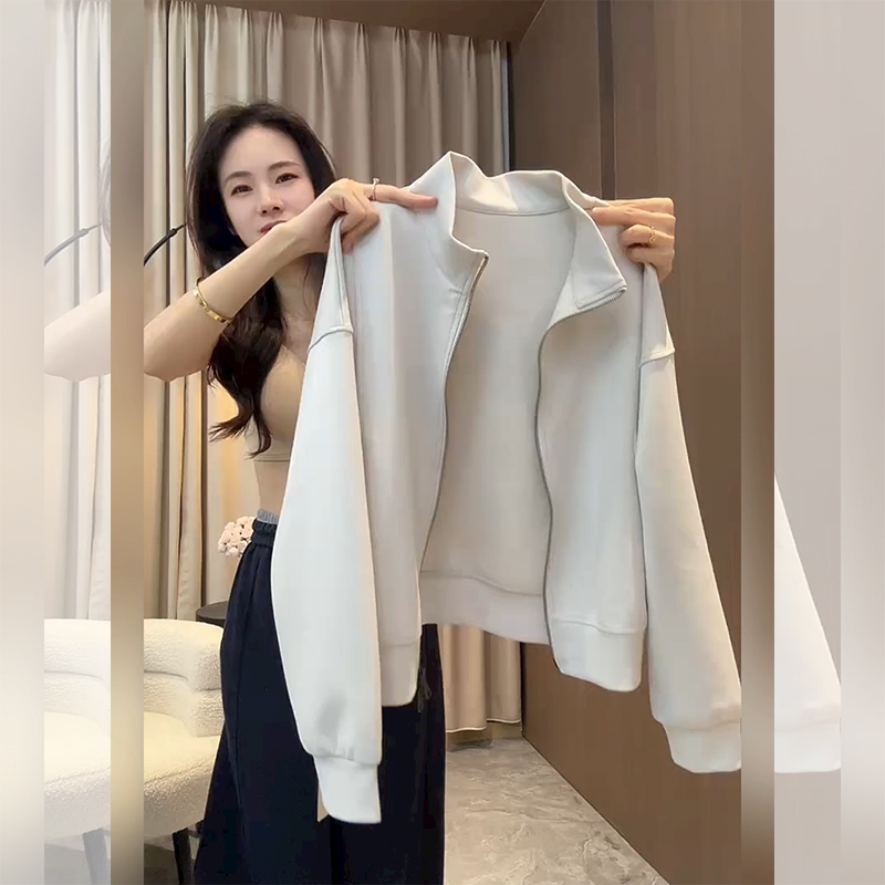 【送运费险】抖音爆款奶灰色卫衣