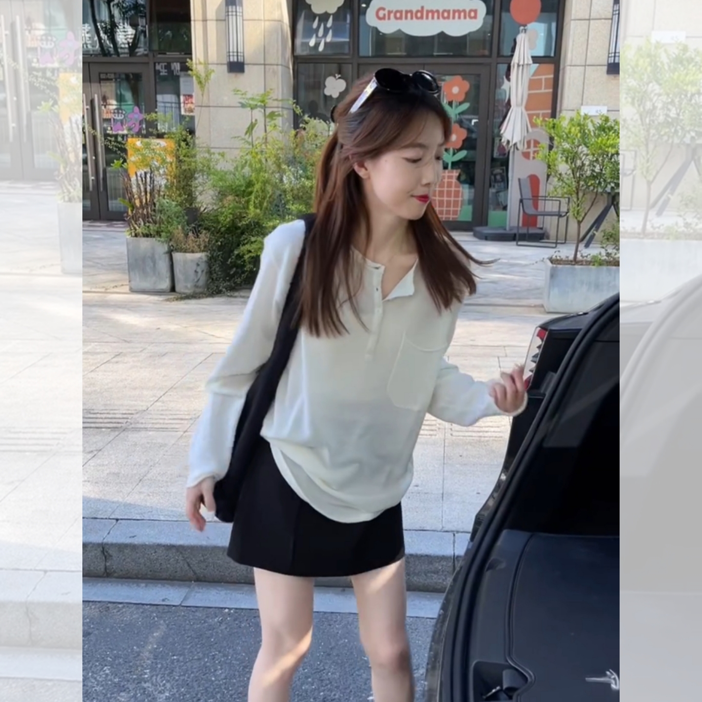 【送运费险】爆款亨利衫上衣女