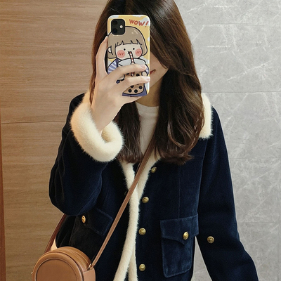 【送运费险】爆款羊羔绒外套女