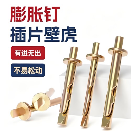敲击式插片壁虎膨胀钉