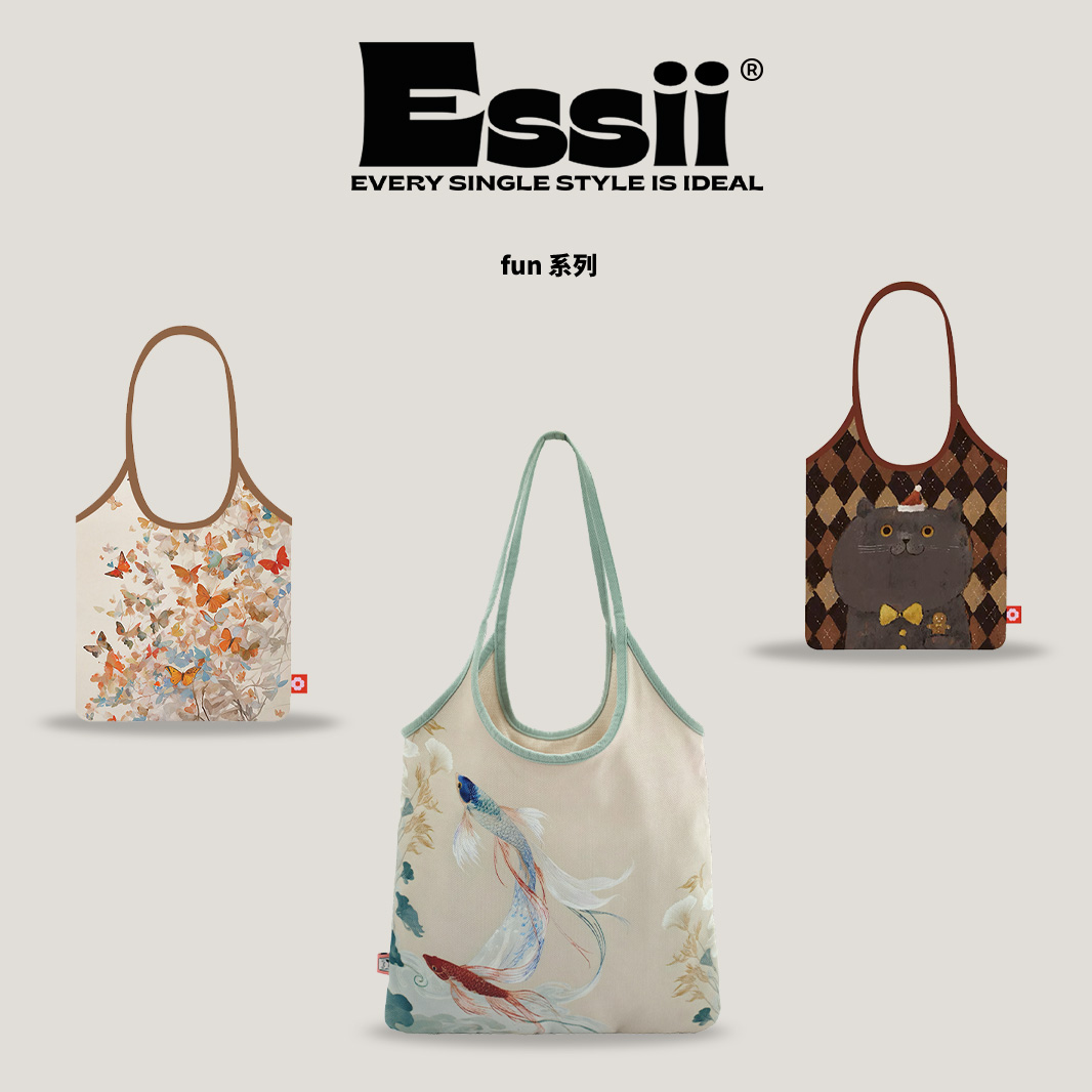 完美款款HJ中式文艺气质印花百搭单肩布包时尚民族风女便携托特包