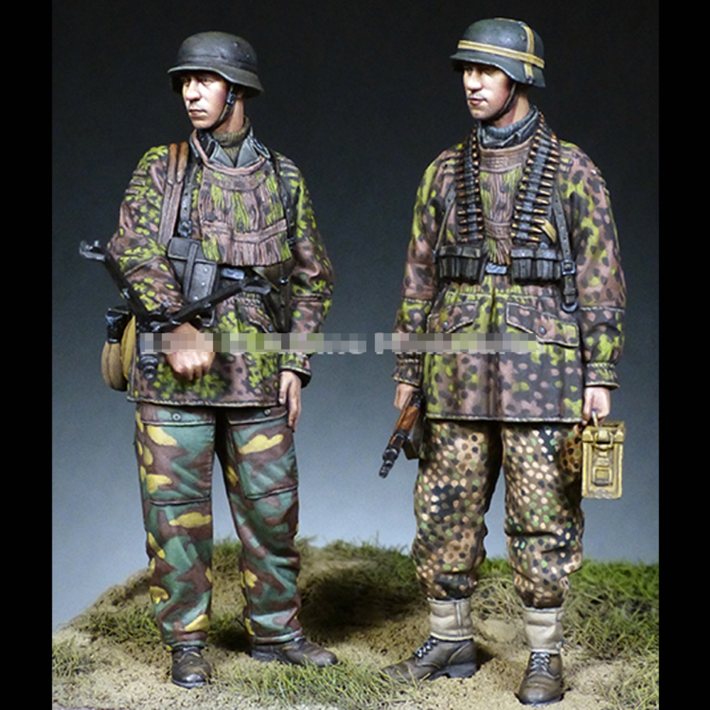 源模居GK 1/35树脂模型 二战德国士兵 手办白模 776R