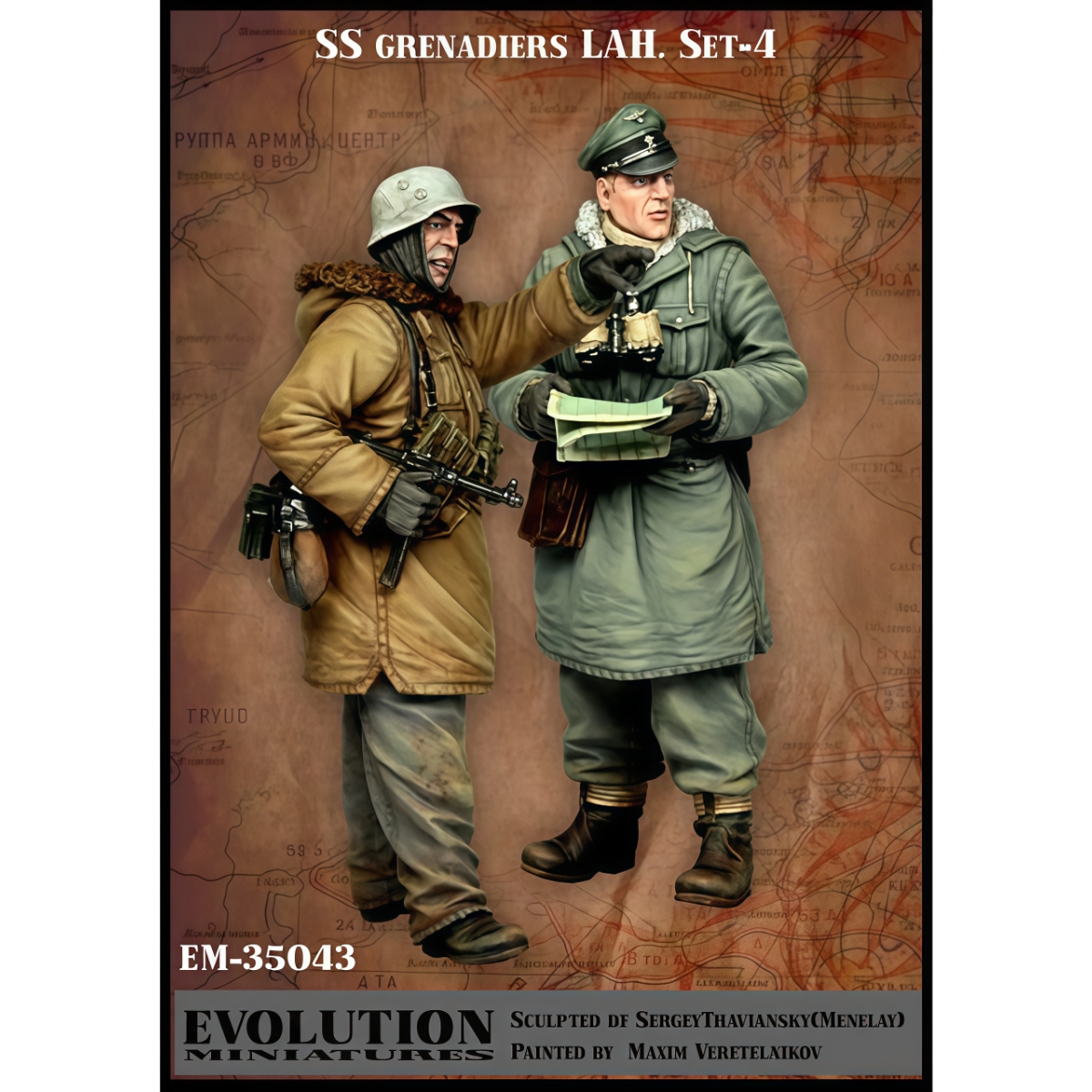 源模居GK 1/35树脂模型   二战德国掷弹兵 手办白模 1577R