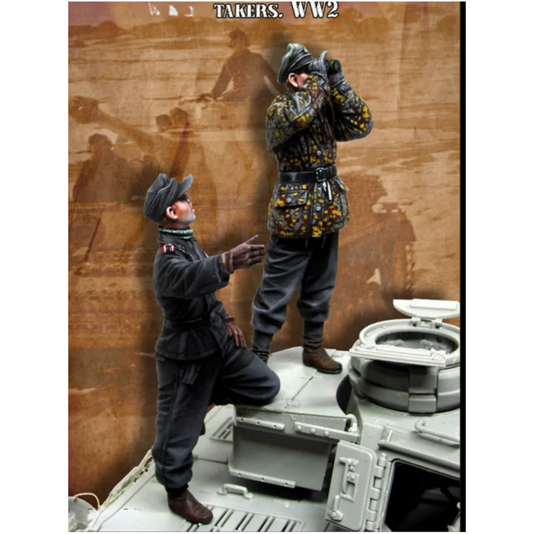 源模居GK 1/35树脂模型 德国士兵 手办白模 802R