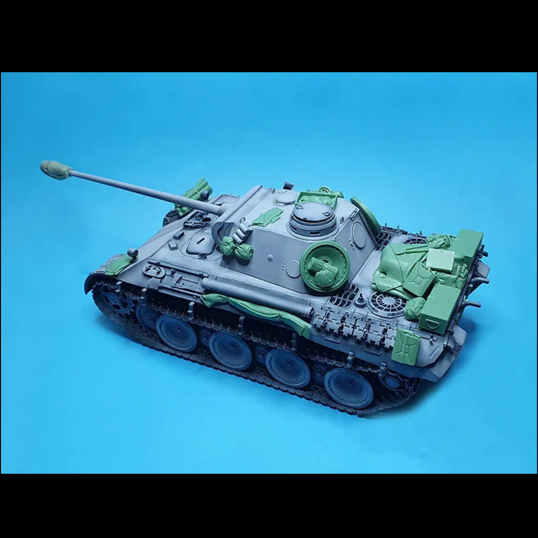 源模居GK 1/35树脂模型   坦克配件 手办白模 656
