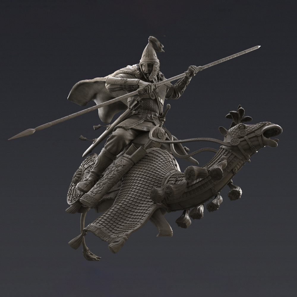 1/12兵人白模树脂模型