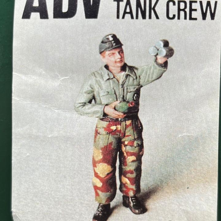 1/35白模兵人树脂模型