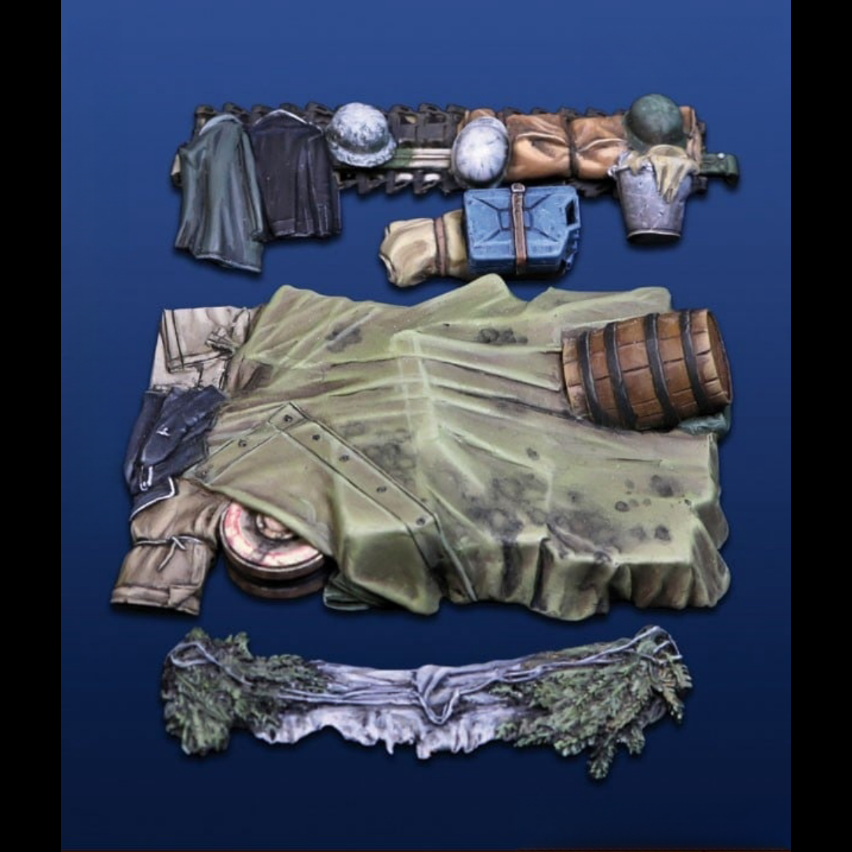 源模居GK 1/35树脂模型 驱逐舰坦克履带车装备 手办白模 659