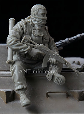 1/35 二战士兵 树脂模型现货手办兵人 军事题材 白模-366C