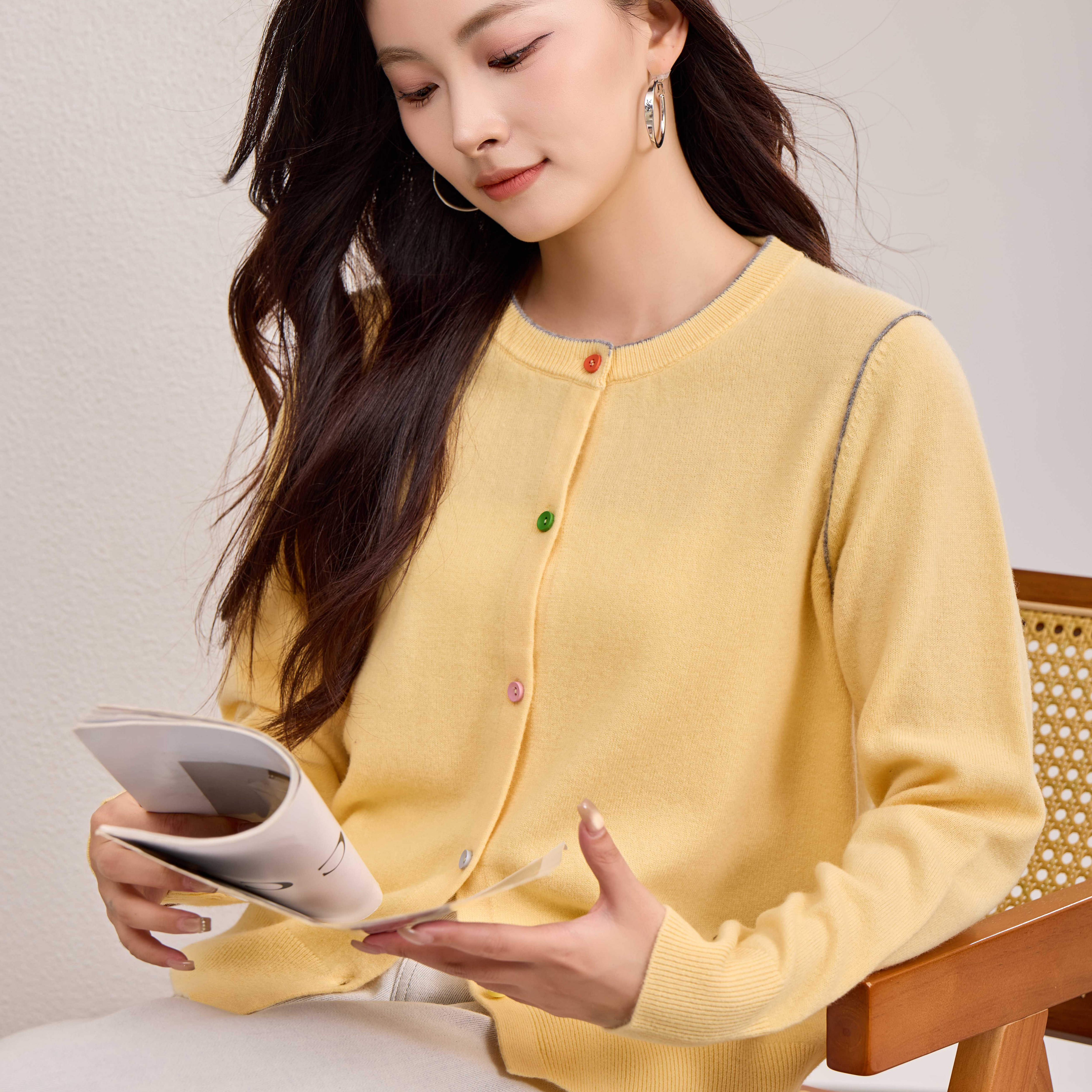 西施姐姐推荐秋冬新款100绵羊毛