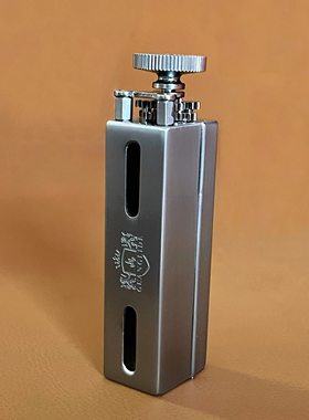 广利得第三代卷烟器8轴电镀拉丝银6x70mm经典手动便携式卷烟器