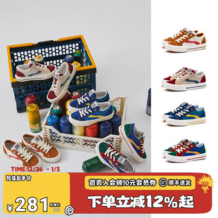 秋冬男女儿童运动鞋 VISION童鞋 滑板鞋 PRO撞色低帮帆布鞋 ASTLEY