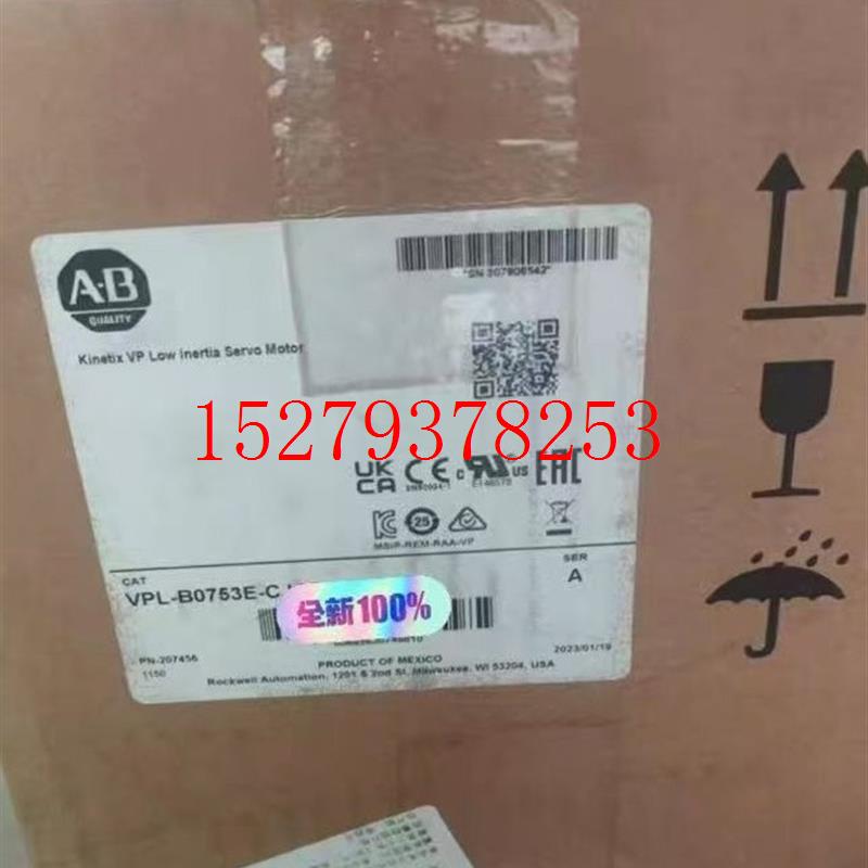议价美国AB罗克韦尔伺服电机VPL-B1153F-CJ12AA