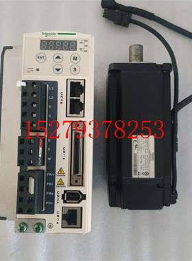 议价拆机施耐德750瓦伺服刹车电机套装LXM23AU07M3XBCH0802012F1C