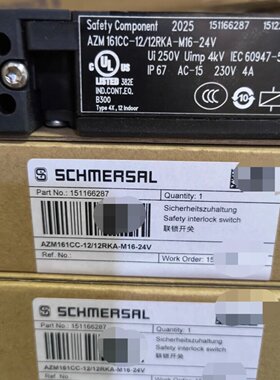 议价AZM161CC-12/12RKA-M16-24V德国Schme?rsa?l施迈赛  15116628