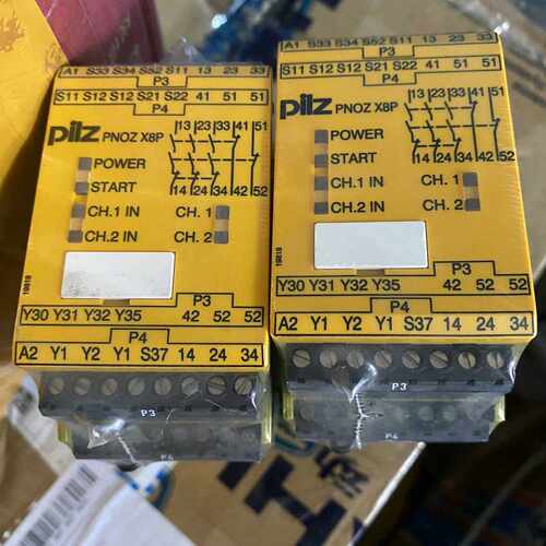 议价Pilz皮尔磁安全继电器PNOZX8P777760全新0