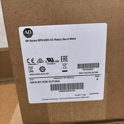 议价AB MPM-B1153E-MJ72AA 罗克韦尔交流伺服马达  顺丰包邮