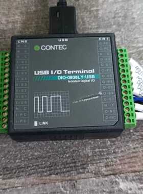 议价日本CONTEC DIO-0808LY-USB ，实物拍摄， 议价