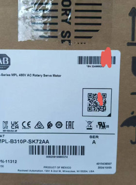 议价全新原装AB伺服马达mplb310psk72aa