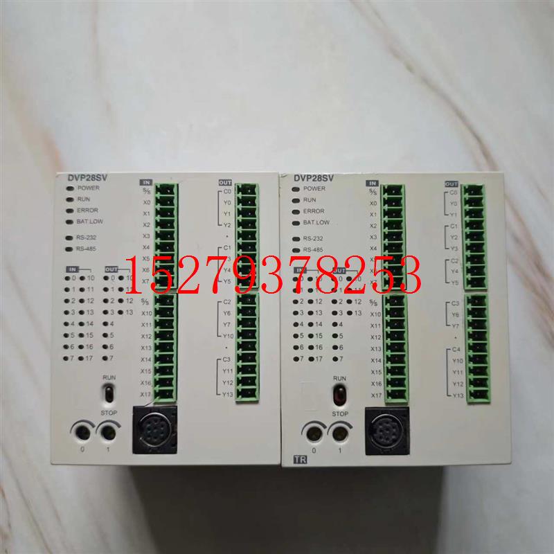 议价原装拆机台达PLCDVP28SV11R2/DVP28SV11T2