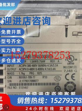 议价CIMR-VUBA0012BBACIMR-VUBA0018BBA安川变频器现货包邮议价