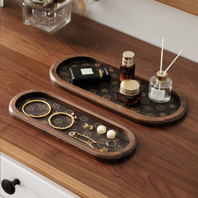 香薰托盘中式木质高颜值