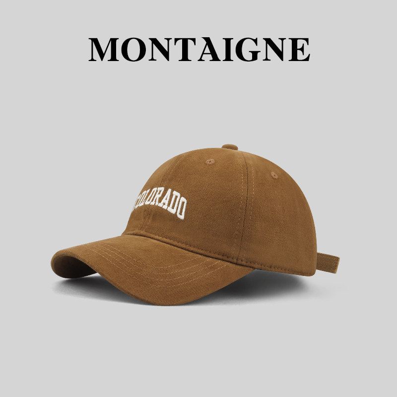 法国Montaigne/蒙田代购潮牌高品质鸭舌帽百搭软顶棒球帽子显脸小,服饰配件/皮带/帽子/围巾,帽子,淘宝优惠券,粉丝福利购,淘宝优惠卷