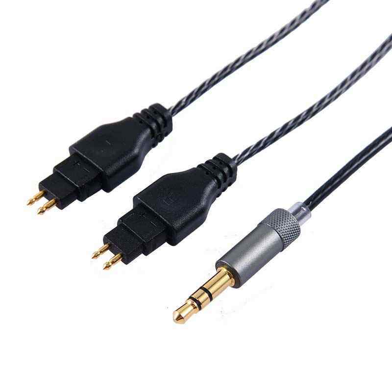 适用于森海HD414 HD650 HD600 HD580 HD660S 头戴式耳机音频线