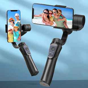 现货F6三轴手持稳定器抖音防抖视频录制拍摄支架手机运动相机支架